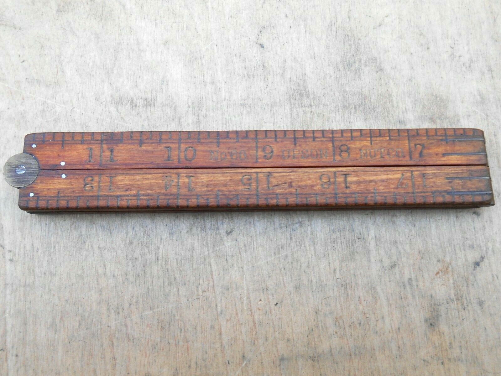 UPSON NUT CO. NO. 60 , 24″ FOLDING RULE