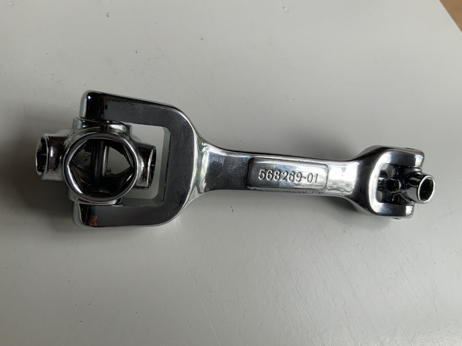 Kobalt 10 in 1 swivel socket wrench Dogbone 568269-01