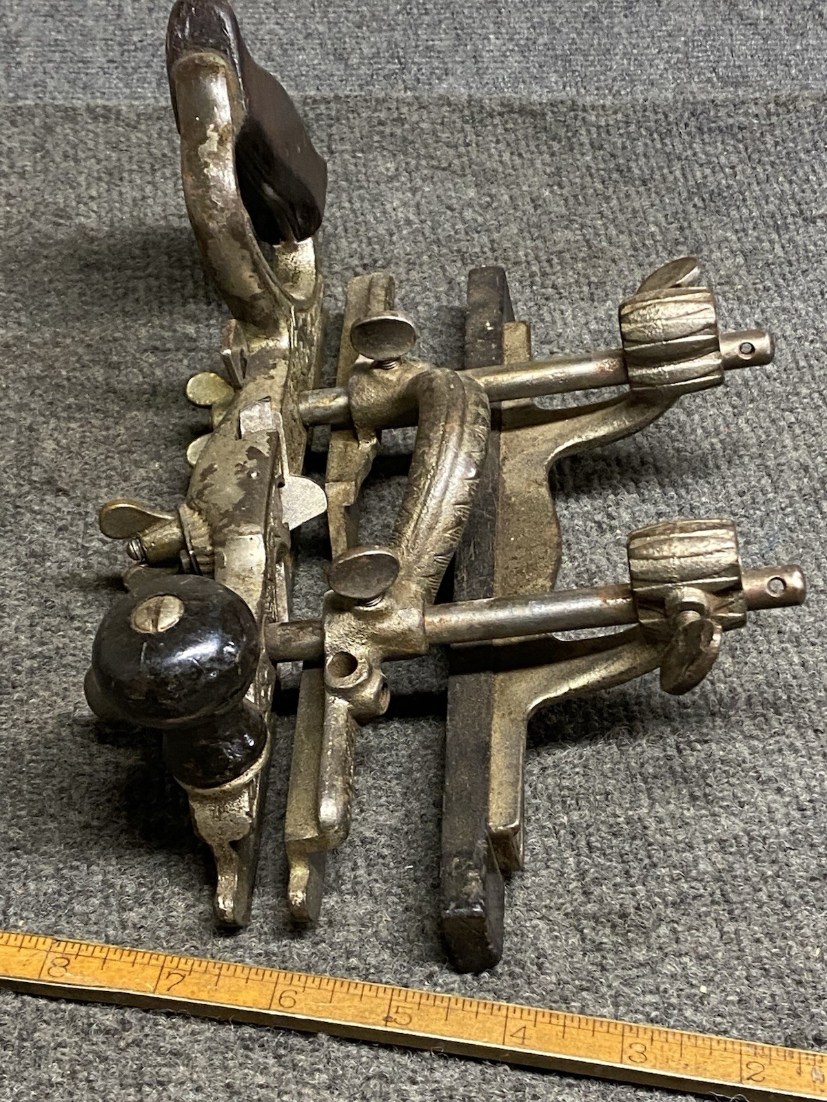 Vintage Stanley No. 46 Skew Plane For Parts Or Repair