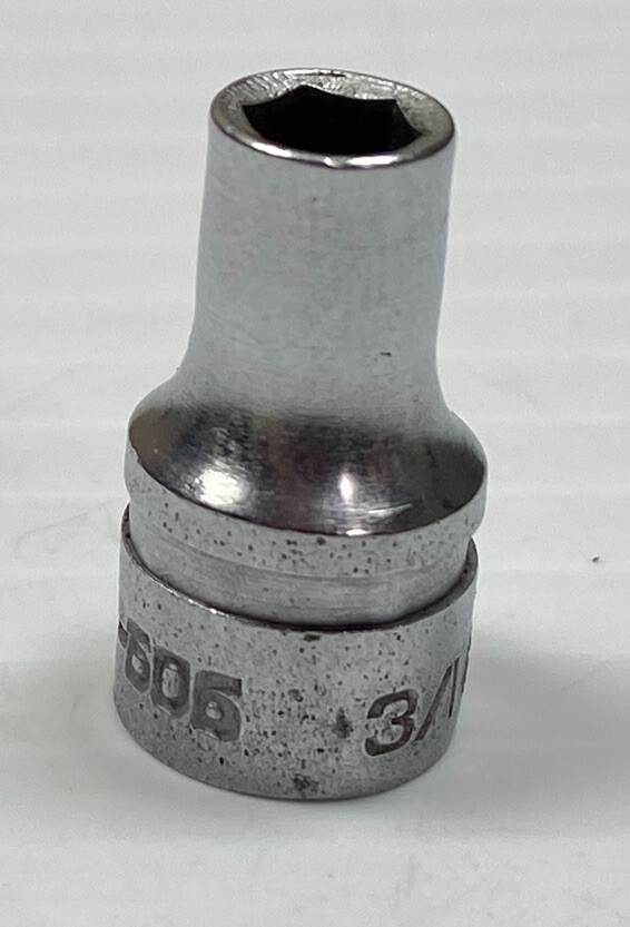 Williams Tools NM-606 – 3/16″ – 6 Point Shallow Socket 1/4″ Drive USA Tool