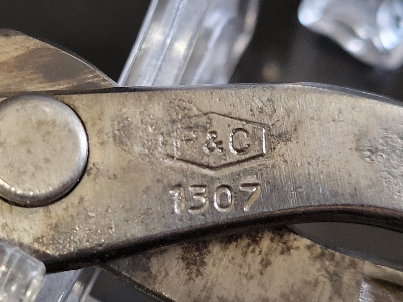 Vintage P & C (Proto) HVAC/ Aviation Tin Snips #1307 Forged in the USA 7″