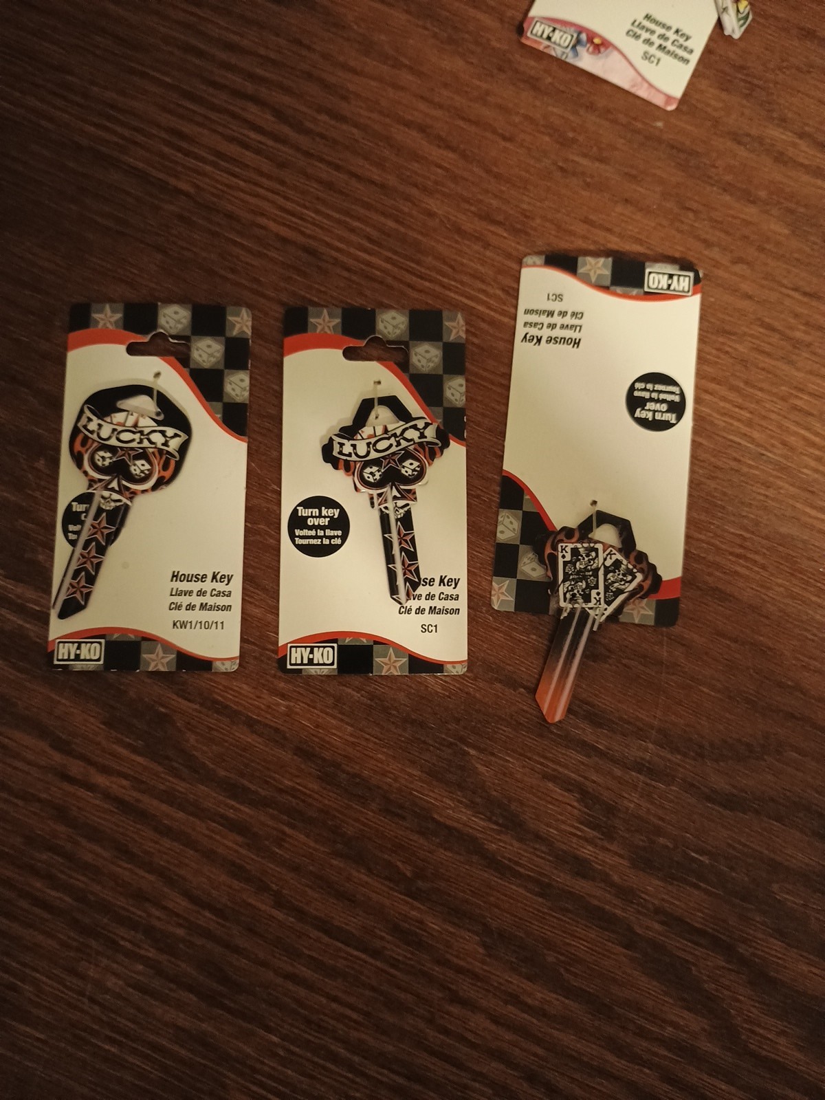 Hy-Ko Products Company House Key KW1/10/11 – Lucky (Qty 3)