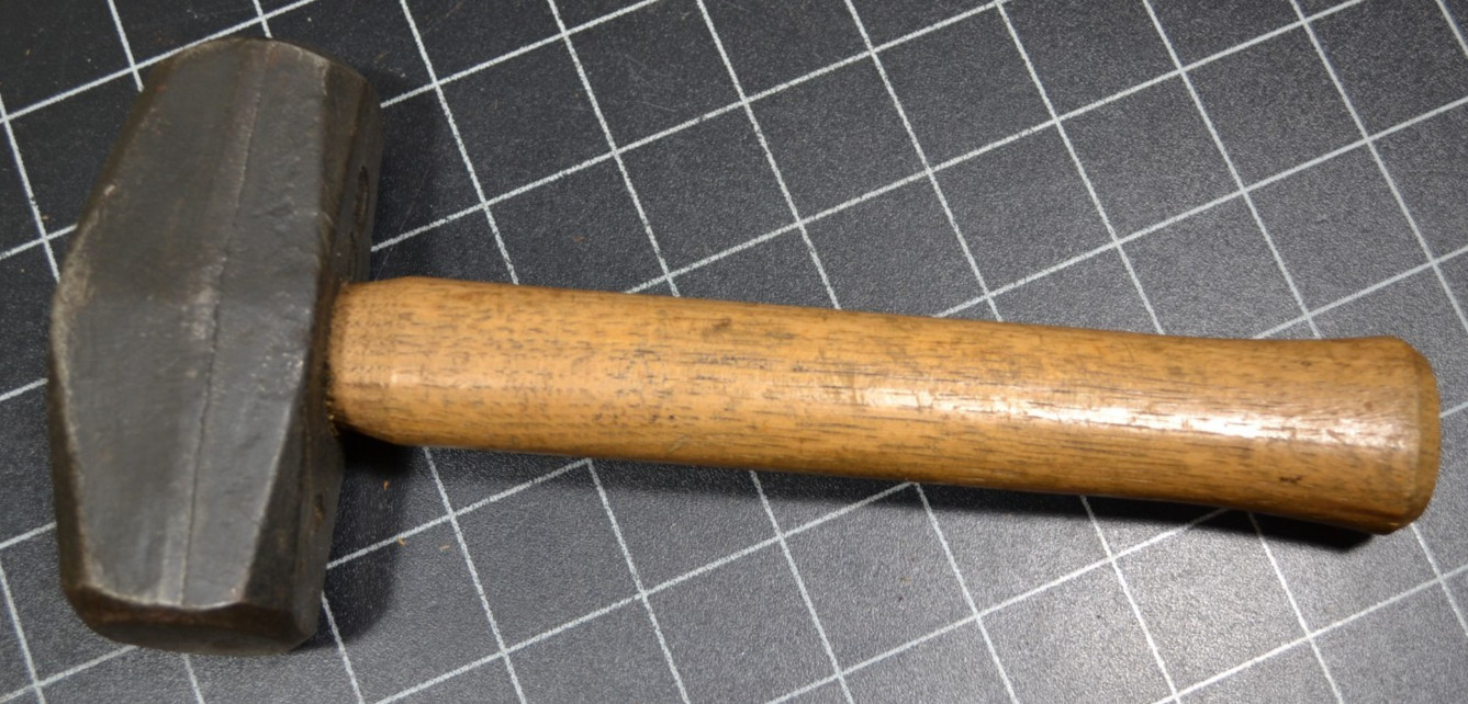WOODINGS-VERONA TOOL WORKS – HAND DRILLING HAMMER – 4# – ALL ORIGINAL – V GOOD