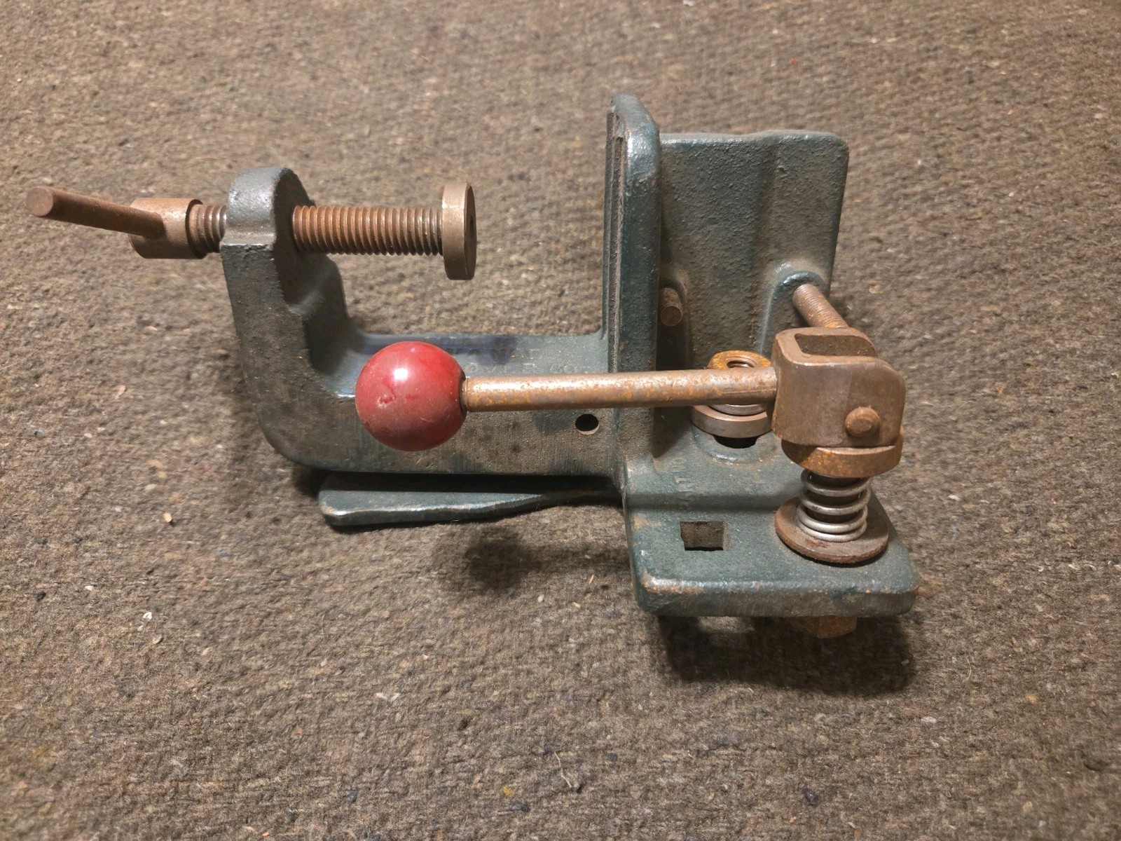Vintage Spring Winder Advance Car Mover Co Mdl The Porter Tool USA Appleton Wis