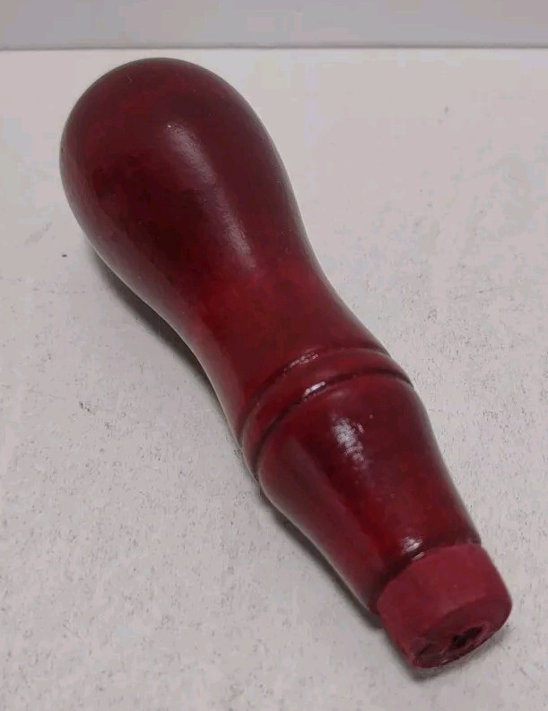 Finished Wooden Tool Handle Drilled Center Hole Files Screwdriver Crafts