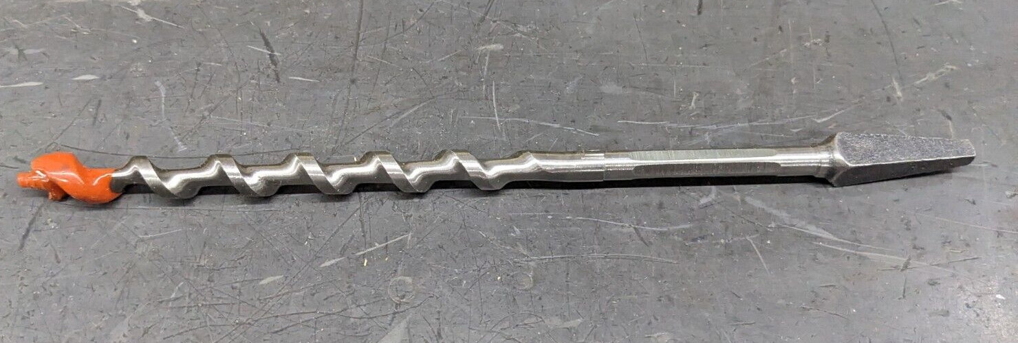 3/8″ Irwin Single Spur Auger Bit Brace Shank 32-T 8″ Long NEW USA