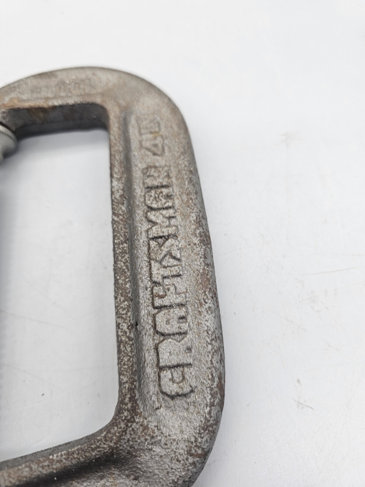 CRAFTSMAN 4″ C Clamp 66724 MADE in USA 100mm Vtg
