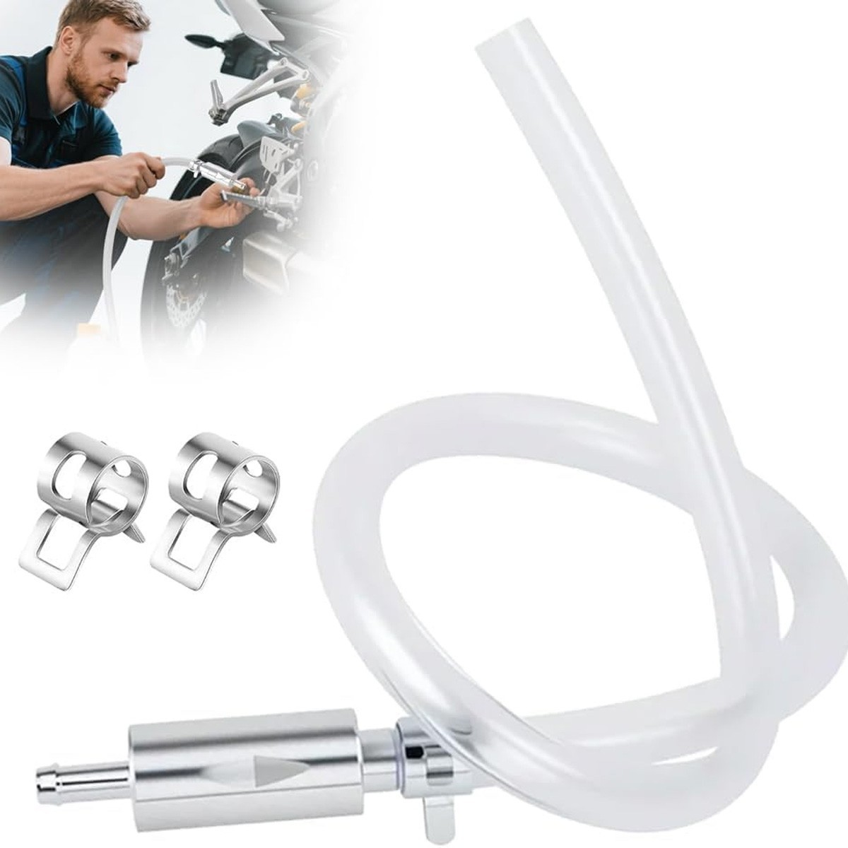 Bleeder Hose Brake Valve Motorcycle Hydraulic Hose