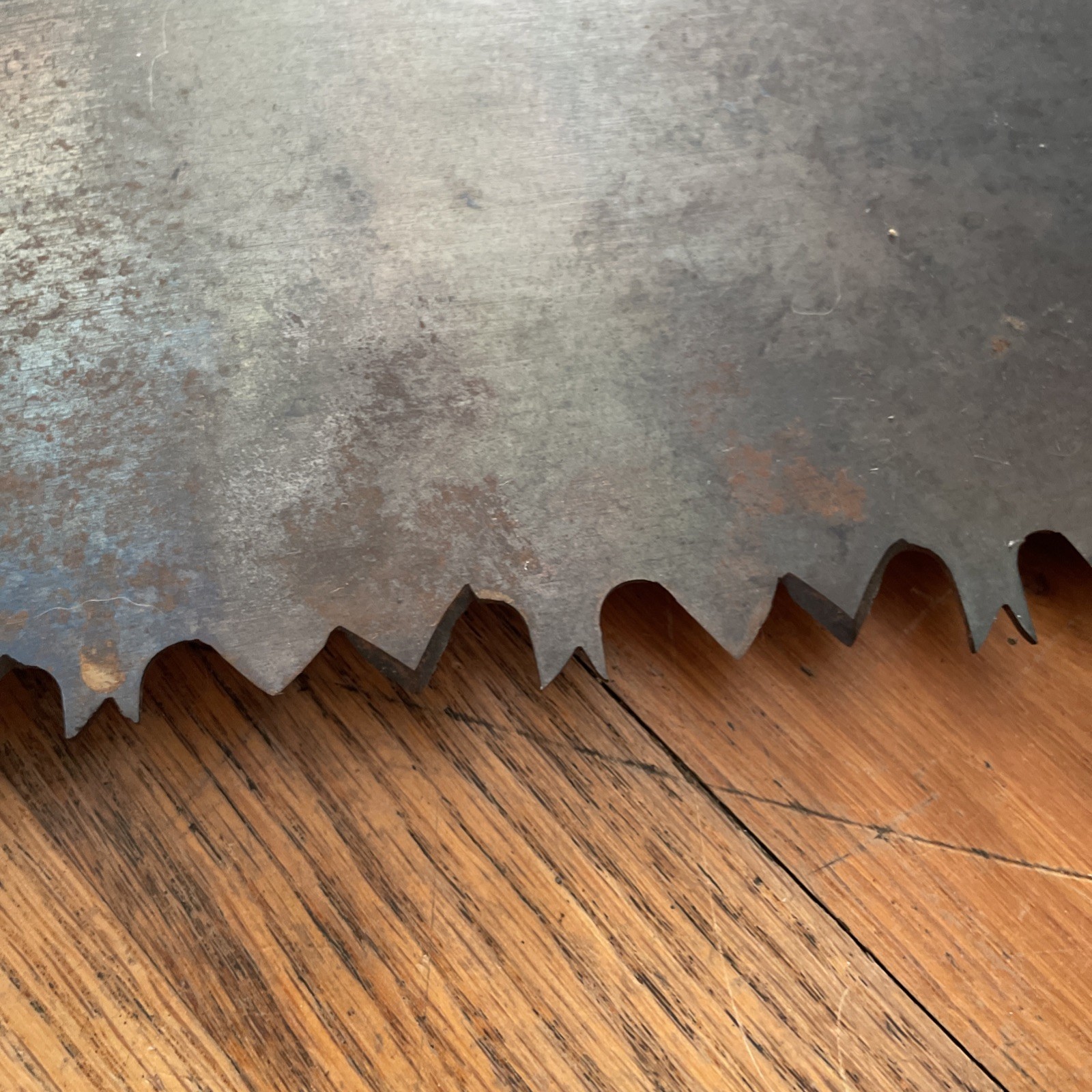 Antique 1877-1896 Disston SON / SONS 47” Crosscut 2 Man Logging Saw Philada RARE