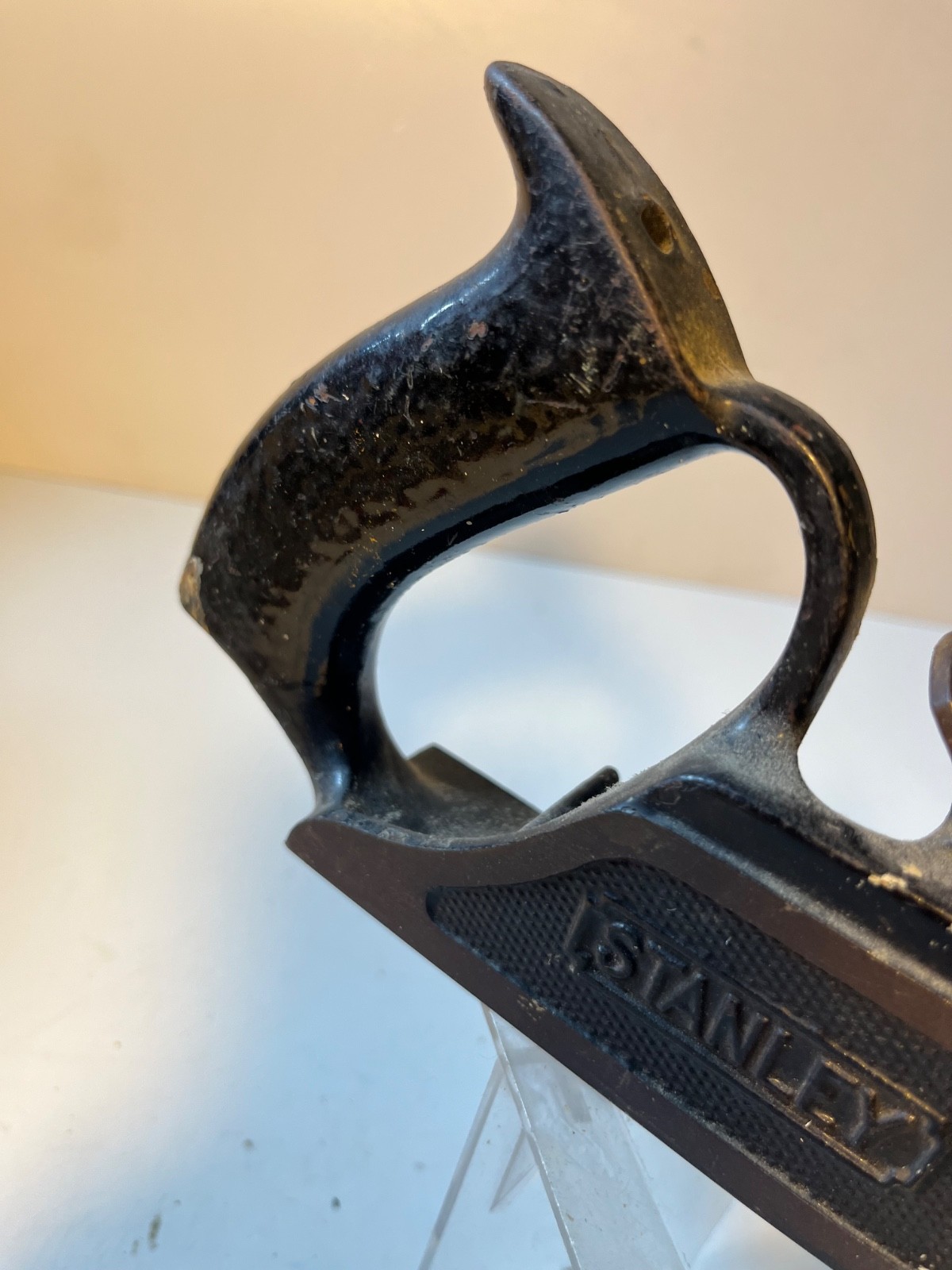 Vintage Stanley No. 190 Rabbet Plane no Depth Stop USA Woodworking Hand Tool