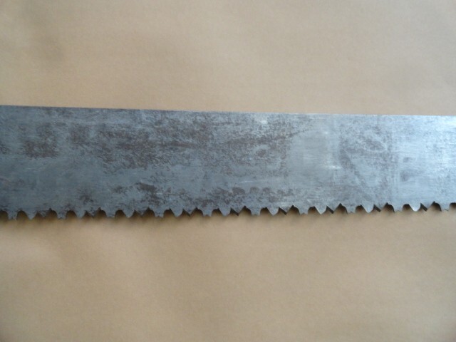 Disston Drag Saw Blade 5 ft Henry Disston & Sons Mulay Saw Blade Nice Condition