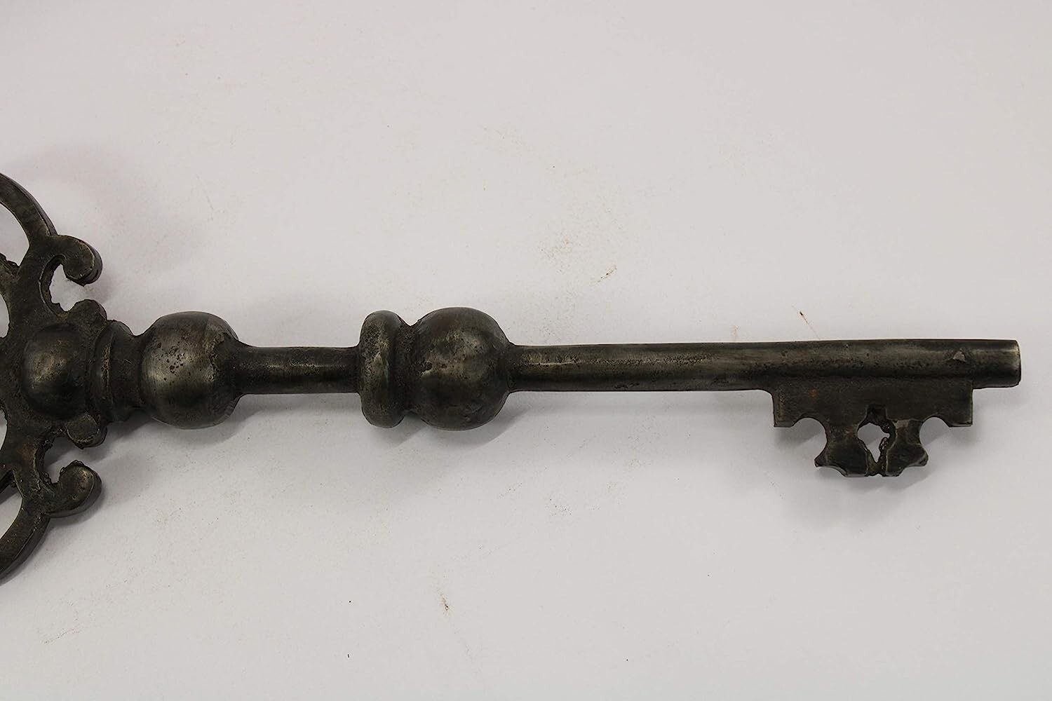 14 INCH Long Heavy Vintage Rustic Iron Key for Collectible Mantel decor Antique