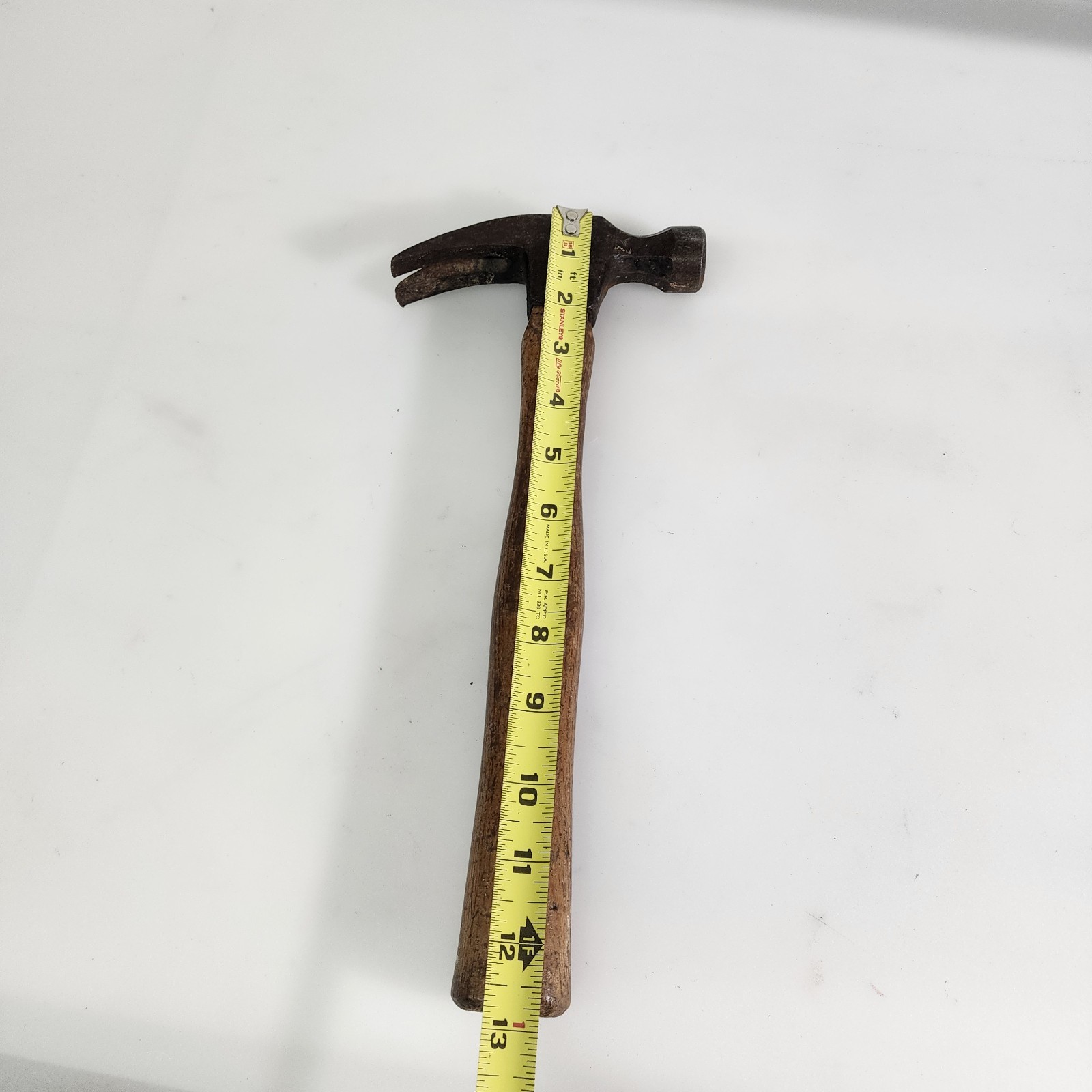 Vintage KR TOOLS 22oz Framing Hammer USA Wooden Handle