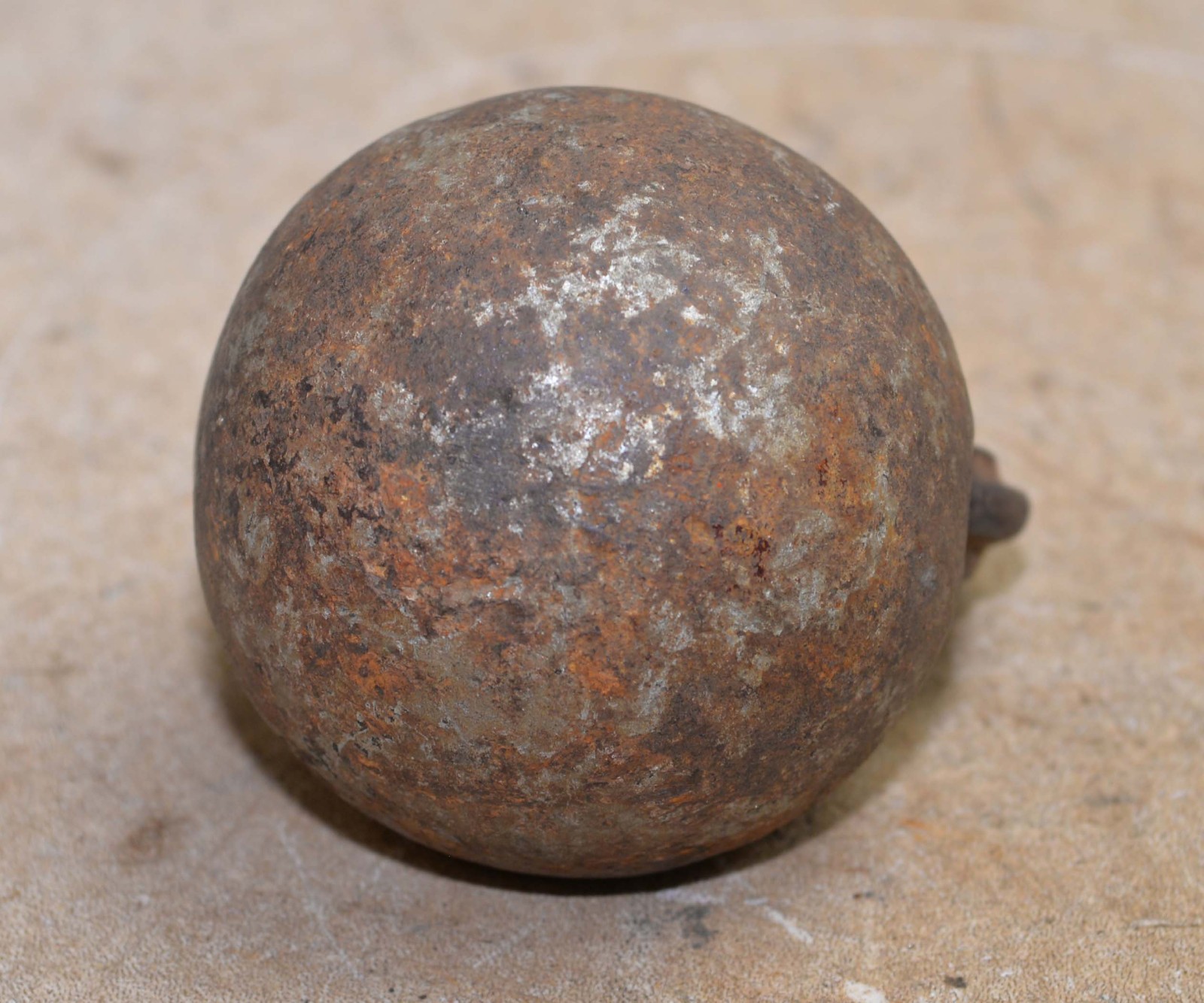 Rare antique 5 lb kettlebell sailsmans sample weight collectible early tool