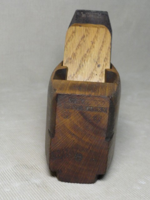 Coach Maker Carriage Door Trim Rabbet Wood Plane W.H. Pond New Haven CT 1844-60