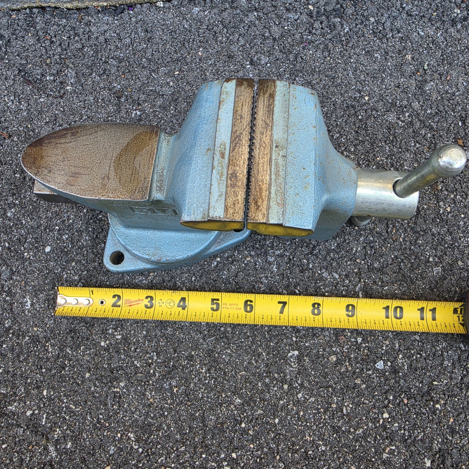 Vintage Bench Vise Made In USSR Great Original Condition