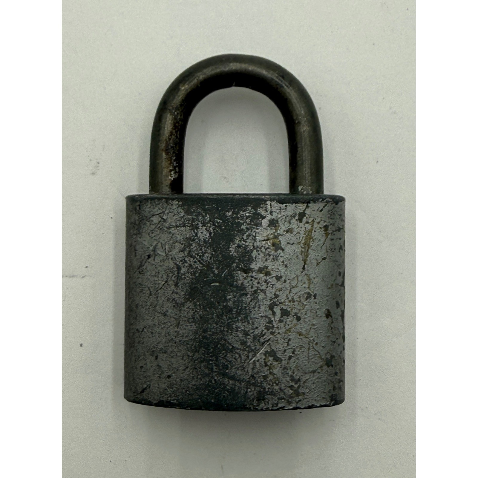 Vintage Yale Padlock with Key HX253 Made in USA Steel Industrial Hardware Lock