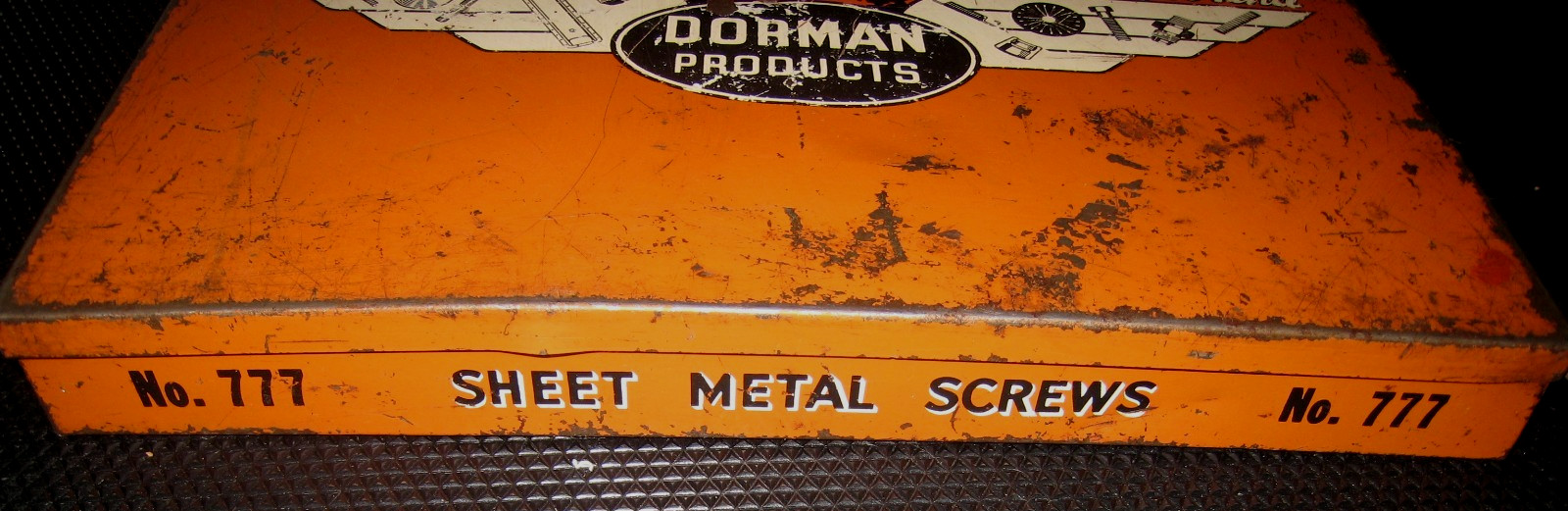 Dorman Products VINTAGE Sheet Metal Screw Box #777 – Estate sale find!