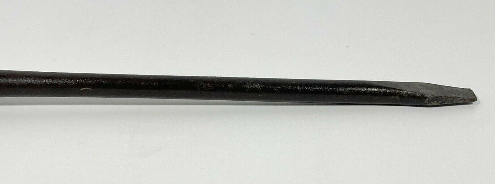 Irwin US of A Perfect Handle Wood Grip Screwdriver 14 3/4″ Vtg 1/2″ Flat Tip