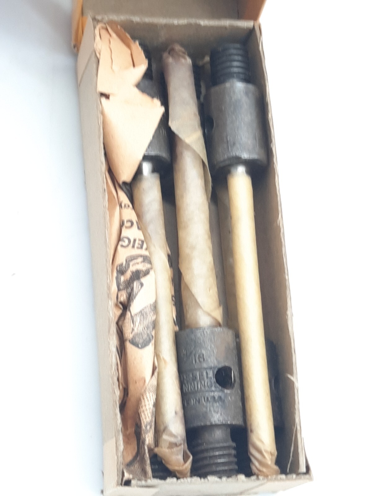 1/2 Dozen #309 Russell Jennngs 1/4″ Dowel Bits Threaded Shank 4/16′ Unused