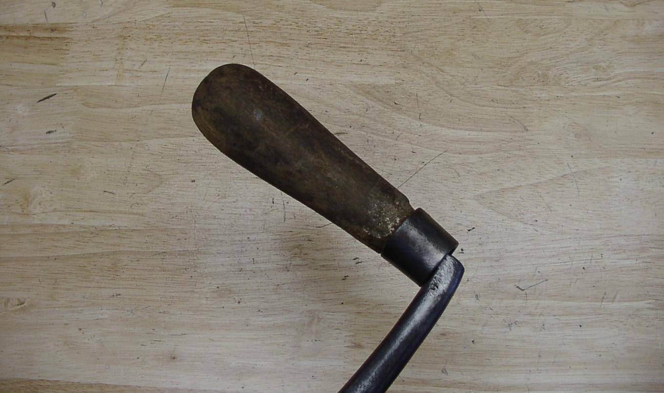 HUGE Antique Cast Steel Draw Knife25-7/16″ OAL,1-1/16″ X 16-1/8″ Edge,VGC