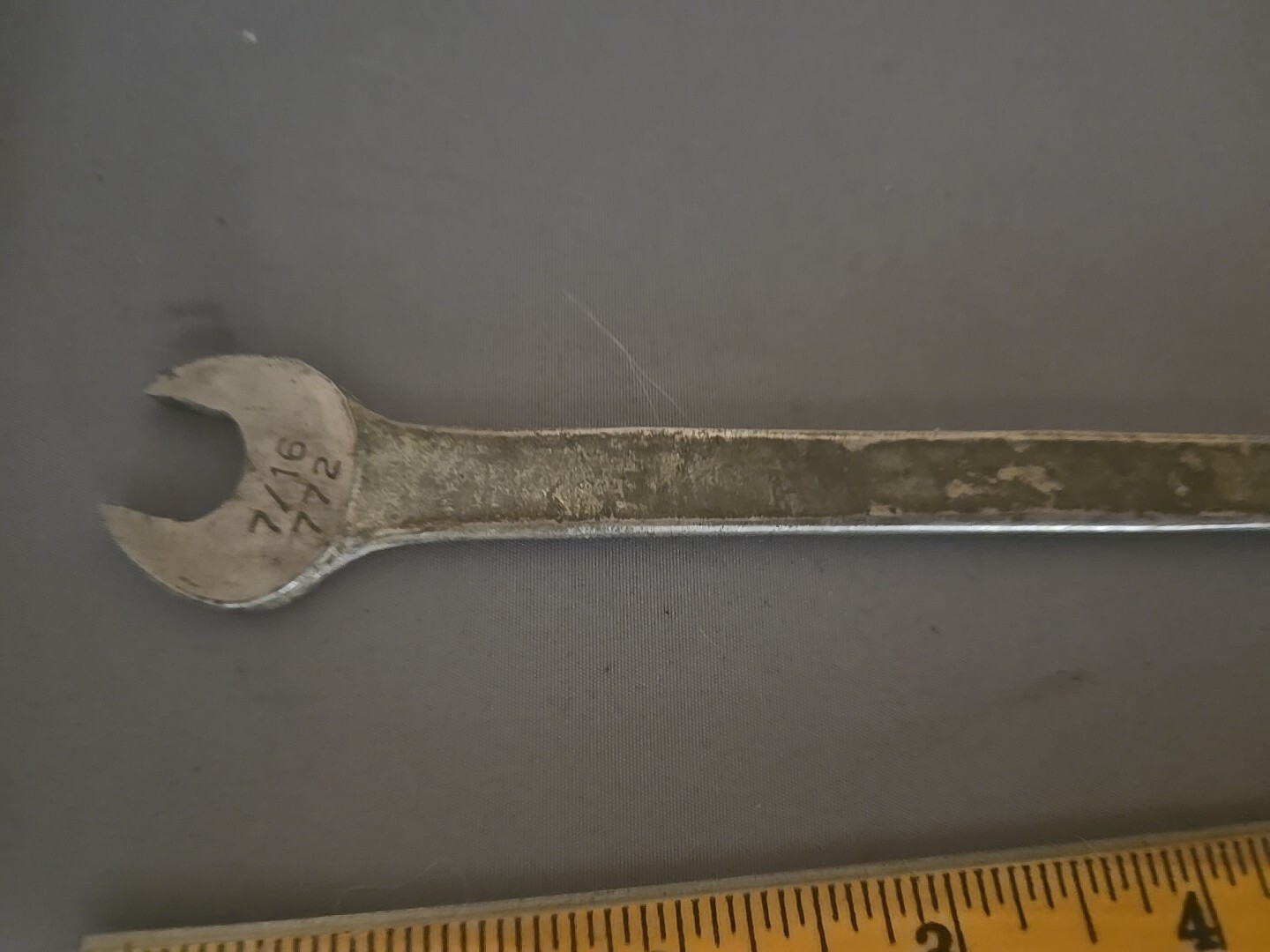 7/16″ Combination Wrench VINTAGE SUPER-QUALITY No.772 MADE IN USA