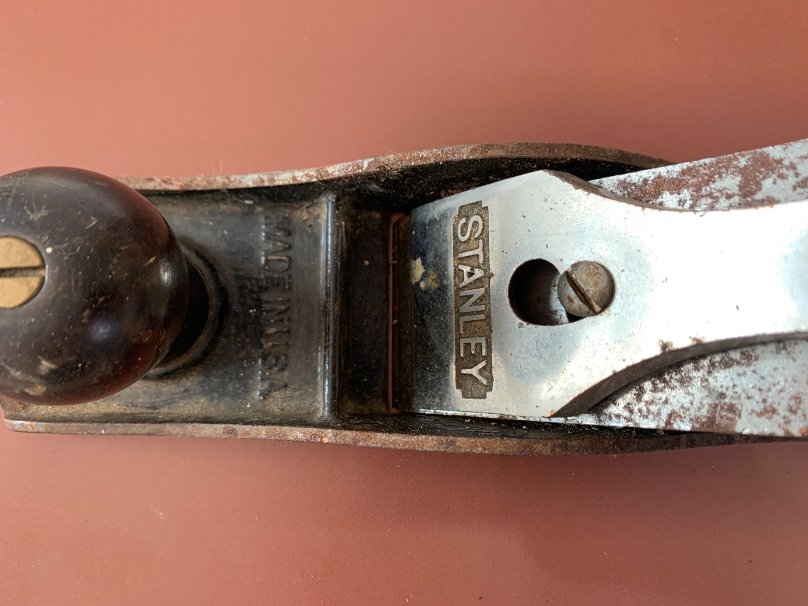 SET of 9 Vintage Antique Wood Plane Planer Tools (Stanley Bailey and other)