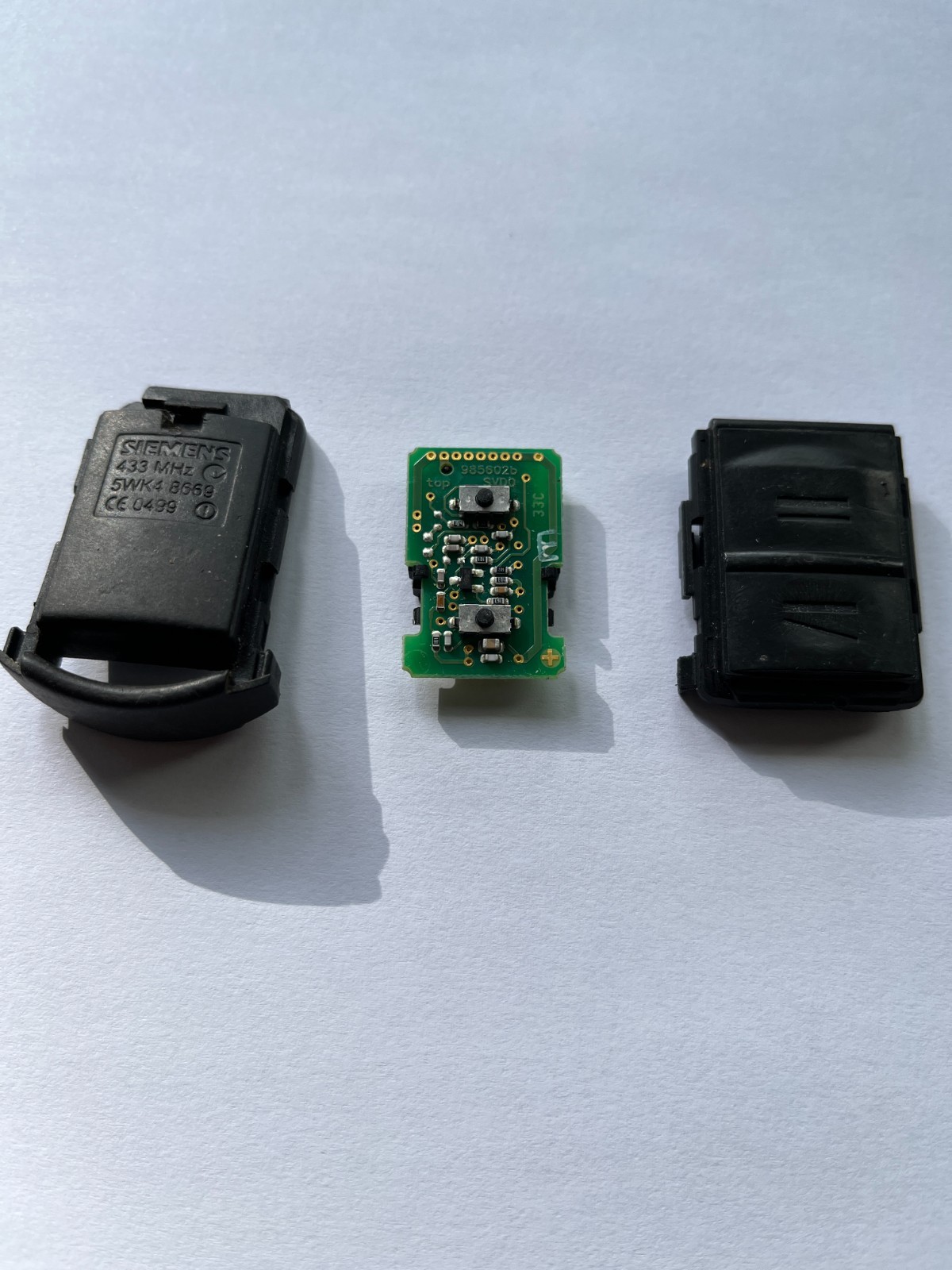OPEL VAUXHALL Remote Key Fob SIEMENS 985602b Frq 433