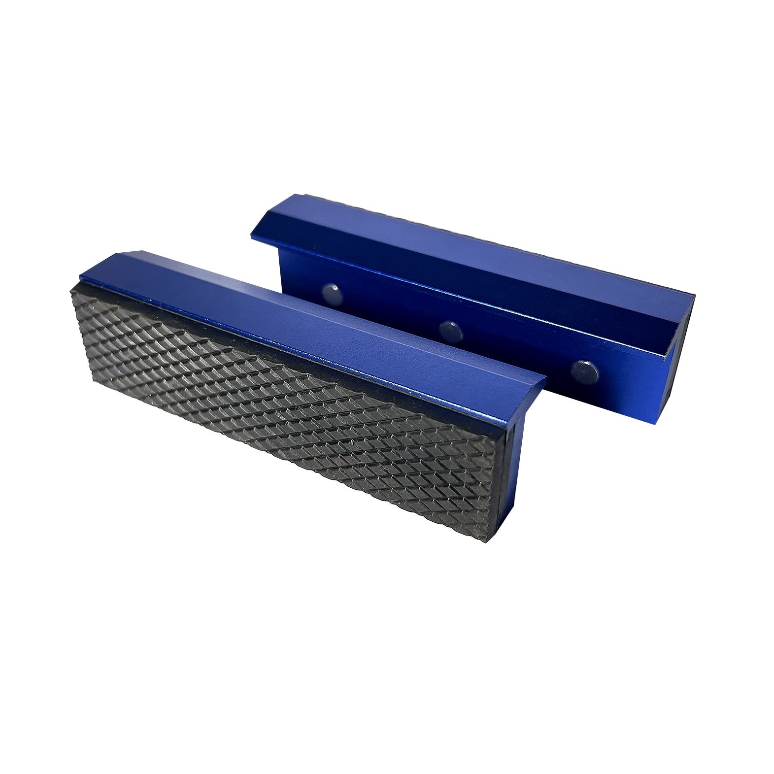 TRISENSE 4″ Vise Jaws, Universal Soft Vice Jaws Pads 4 inches, Cobalt Blue