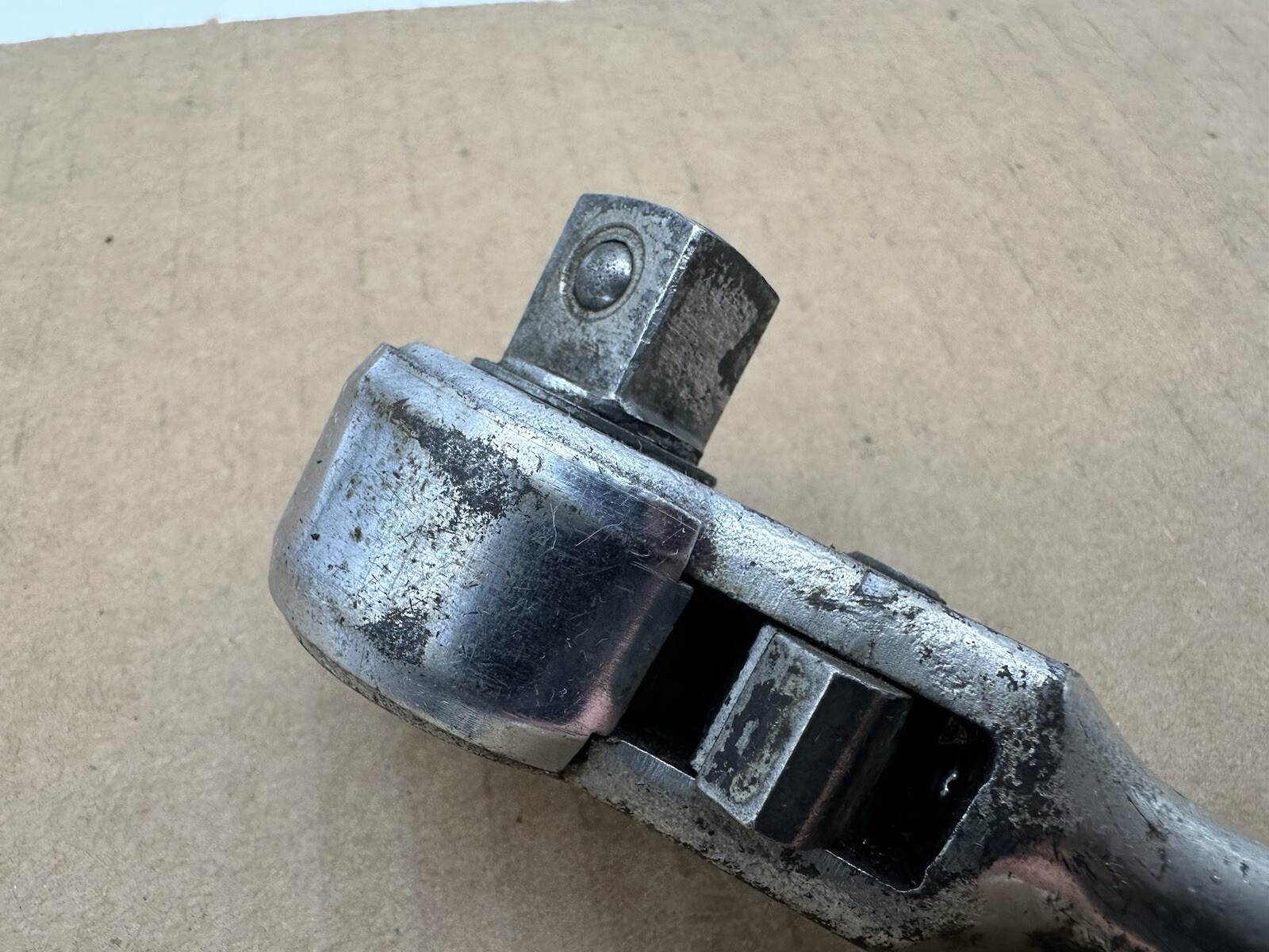 Vintage P&C 6211 Open Gear 1/2″-Drive Reversible Socket Ratchet Wrench USA