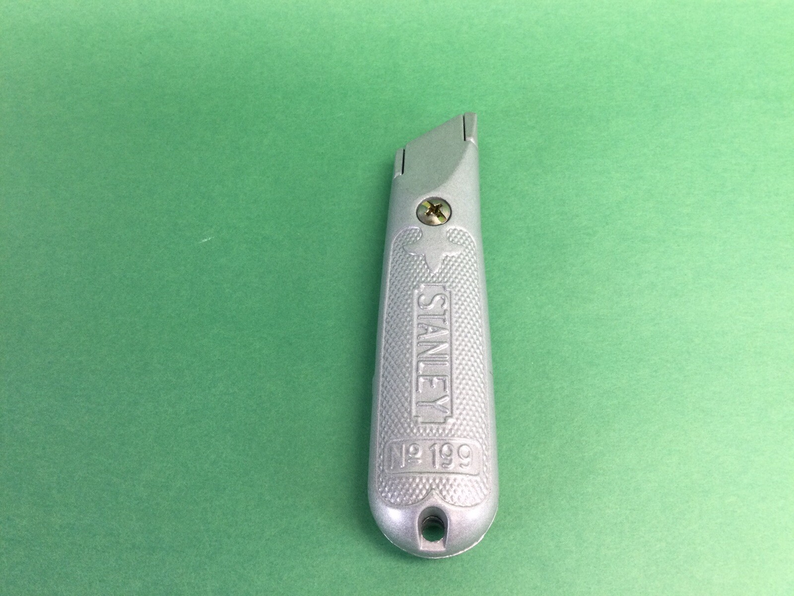 New Old Stock STANLEY USA No, 199 Fixed Blade Utility Knife! VINTAGE With Blades