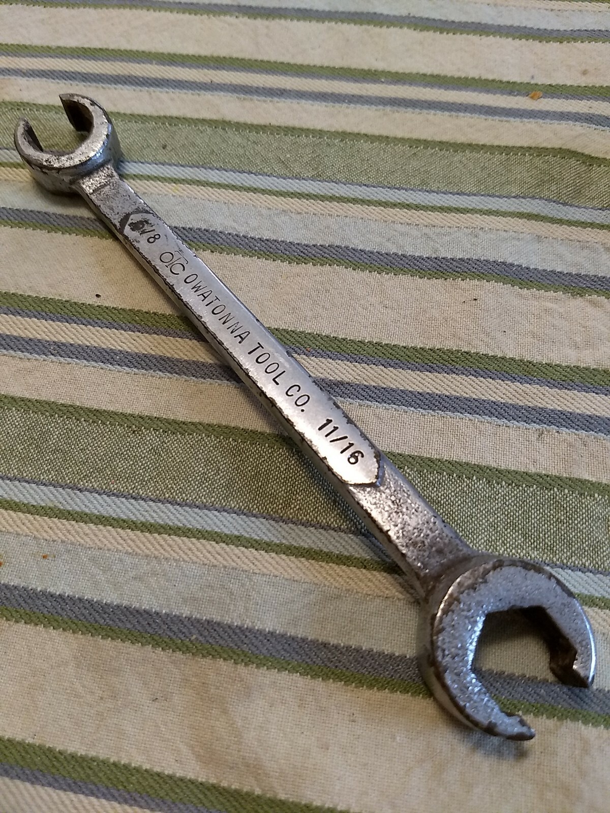 OTC Owatonna Tool Co. 5/8″ X 11/16″ Line Flare Nut Wrench CS2022 USA