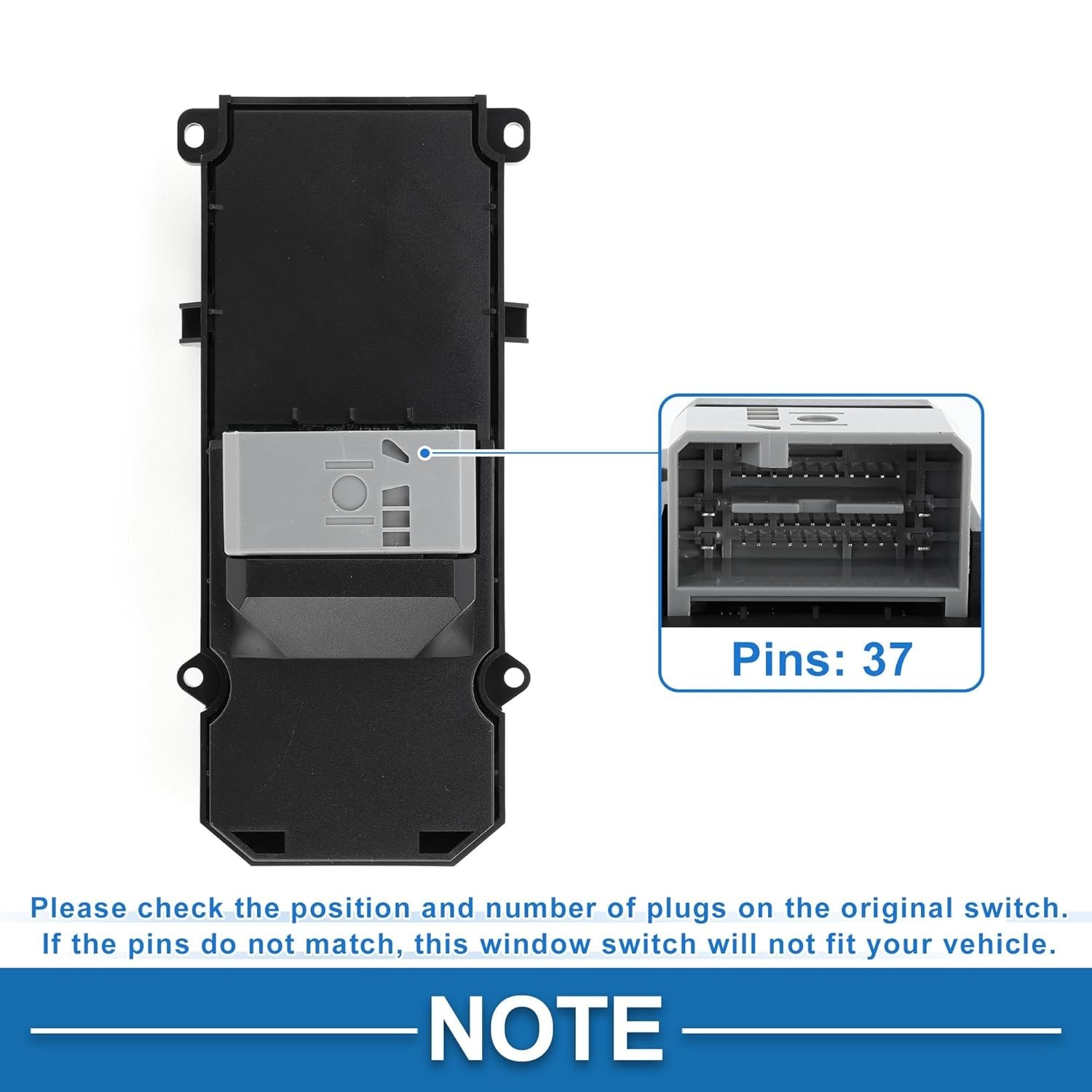 Power Window Switch No.35750-SZA-A41 Window Control Switch for Honda Pilot