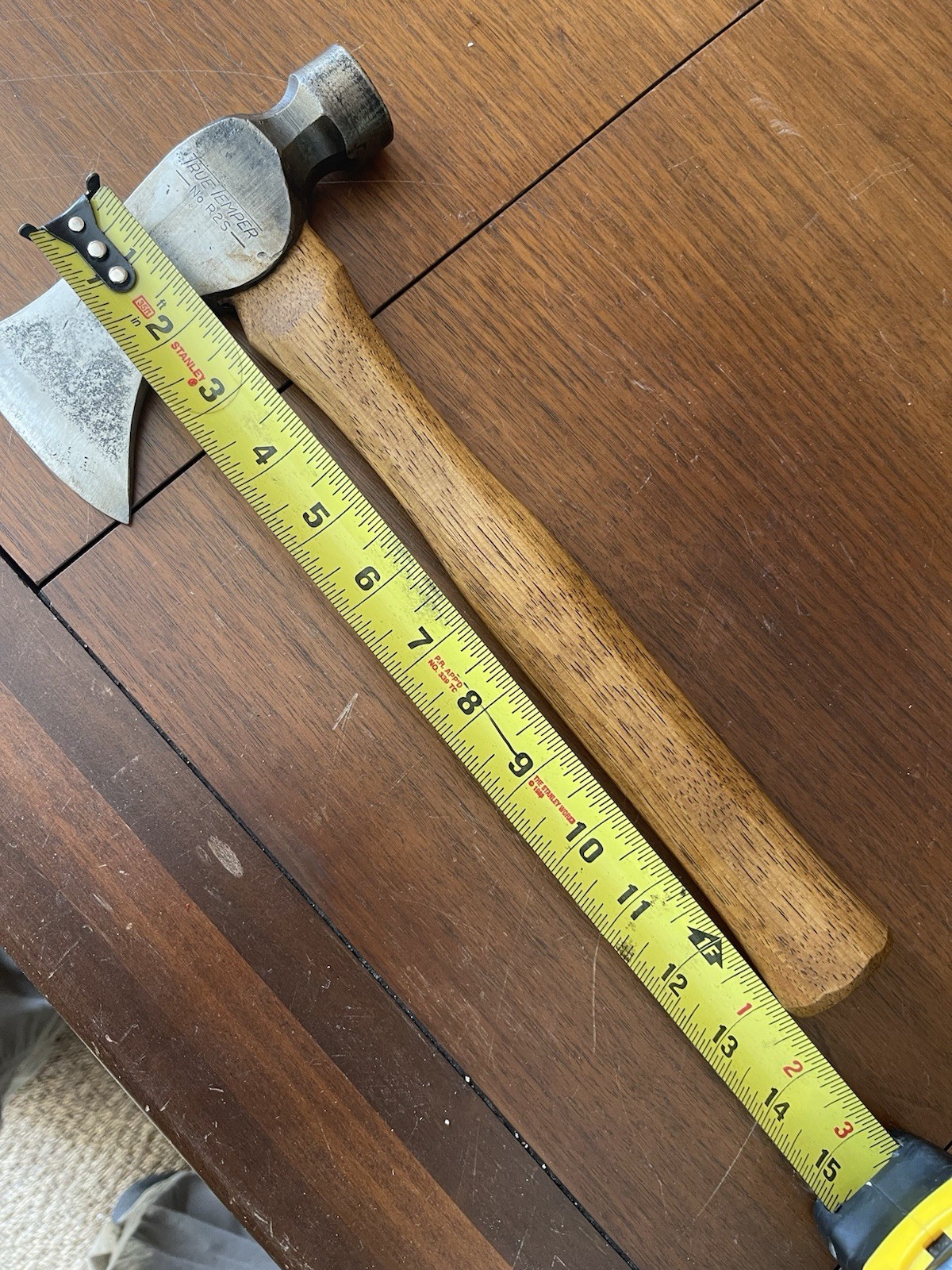 Vintage Re-Shaped True Temper R2-S Carpenters Hatchet Axe Tomahawk Reworked