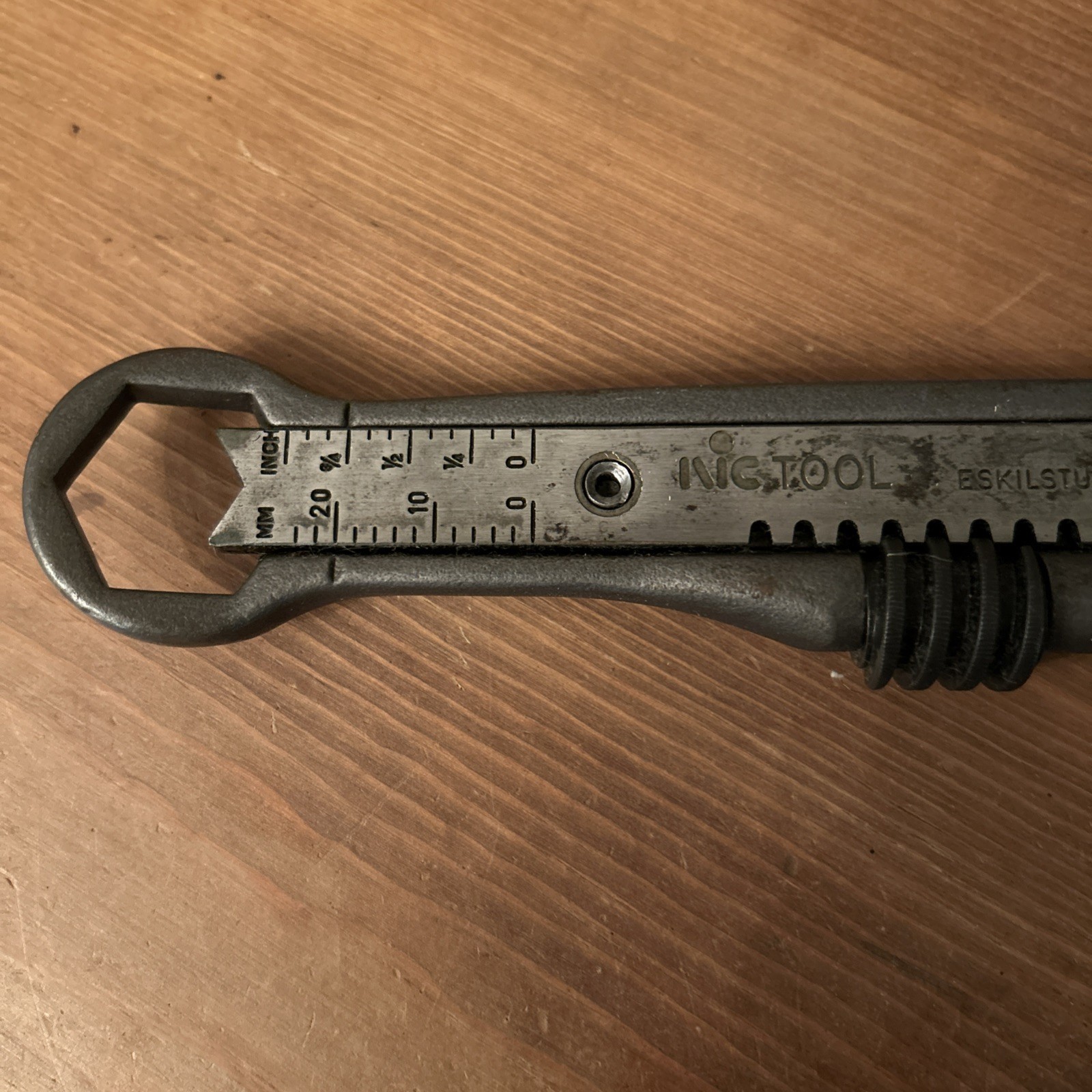 Vintage ESKILSTUNA, Sweden NIC TOOL Double Ended Adjustable Wrench Rare