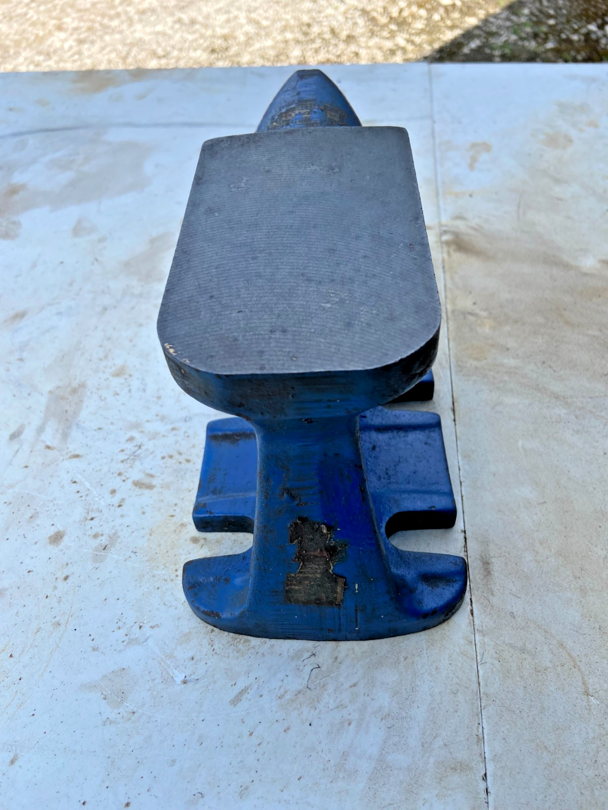Record No. 11 Anvil small 8 x 3 x 5 in bench top anvil hardly been used tin work
