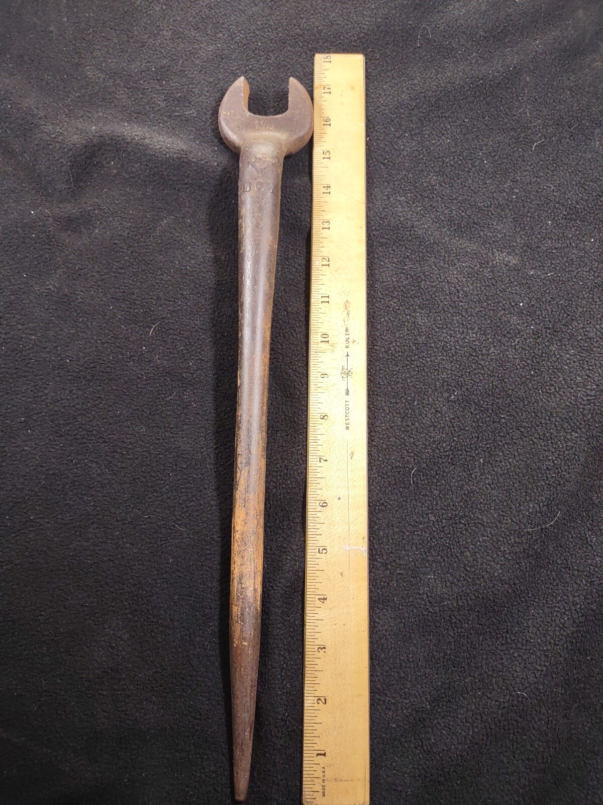 Vintage Armstrong Spud Wrench No 907 – 1 1/16 Made in USA. Hardened.