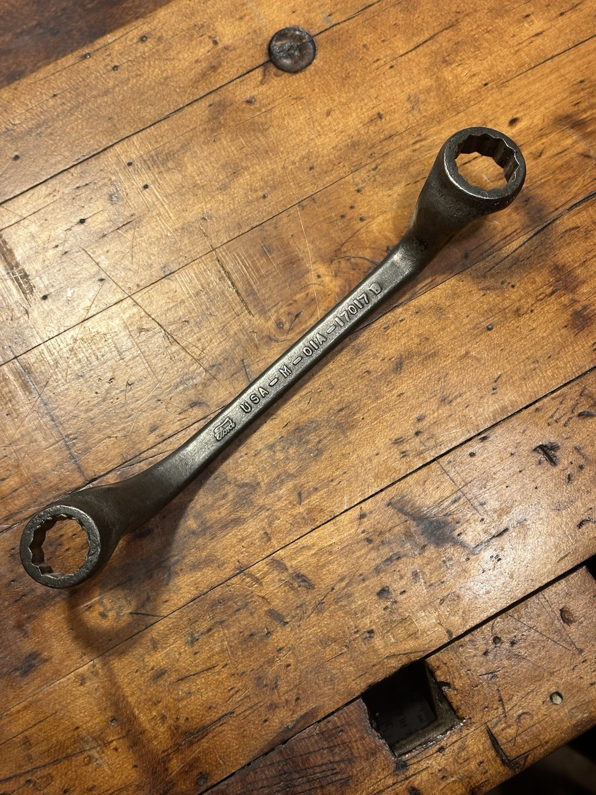 Ford M 01A-17017 B Double Box End Wrench 3/4″ Vintage USA
