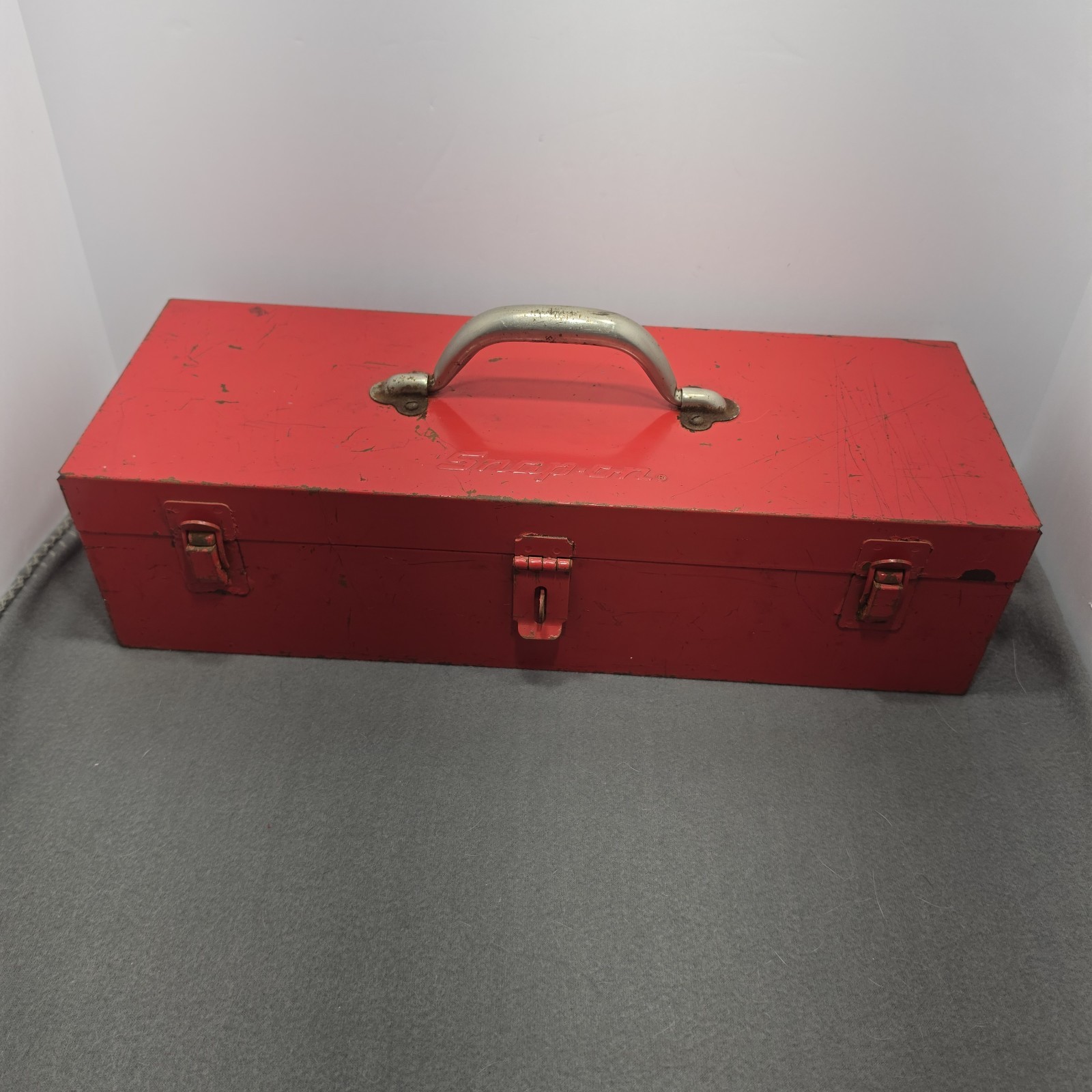 Vintage Snap-On KRA-251A Metal Tool Box 18 1/2” L x 6 3/4” W x 5” T(USA) 1979. J