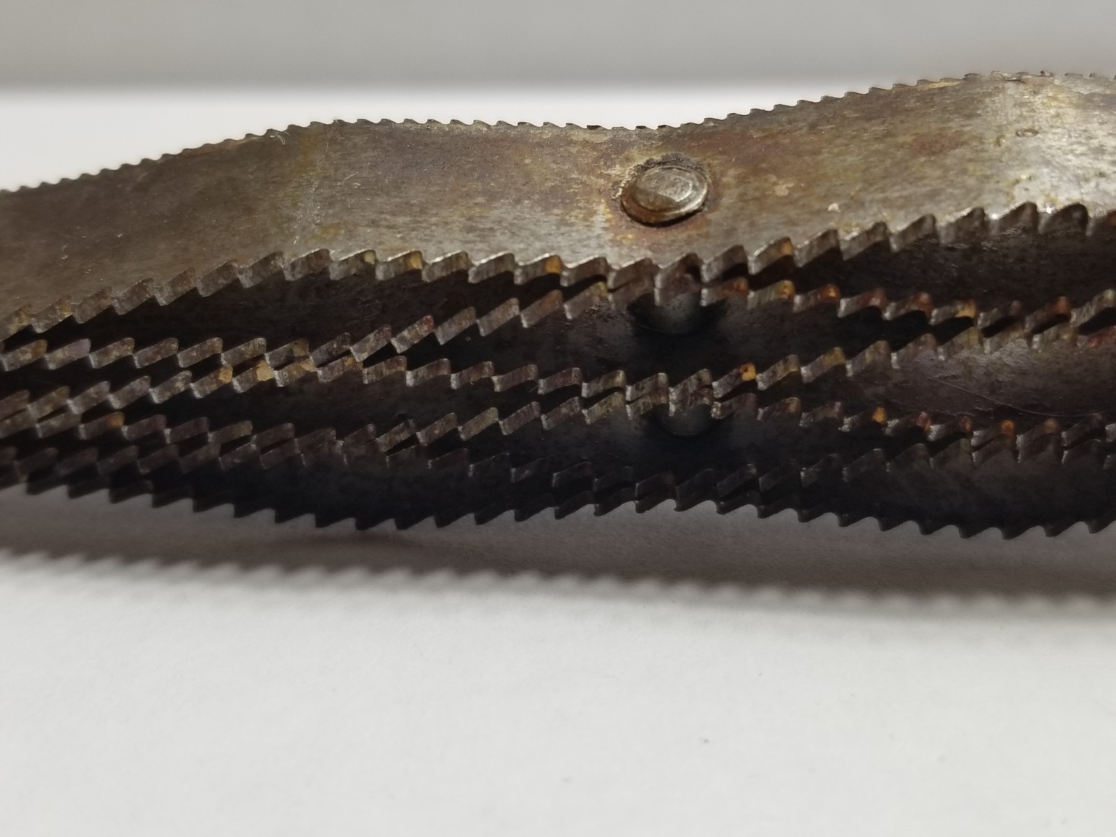 Vintage Witherby Wood Rasp File Saw Double-Sided Tool Anti-Clog Planer Woodwork