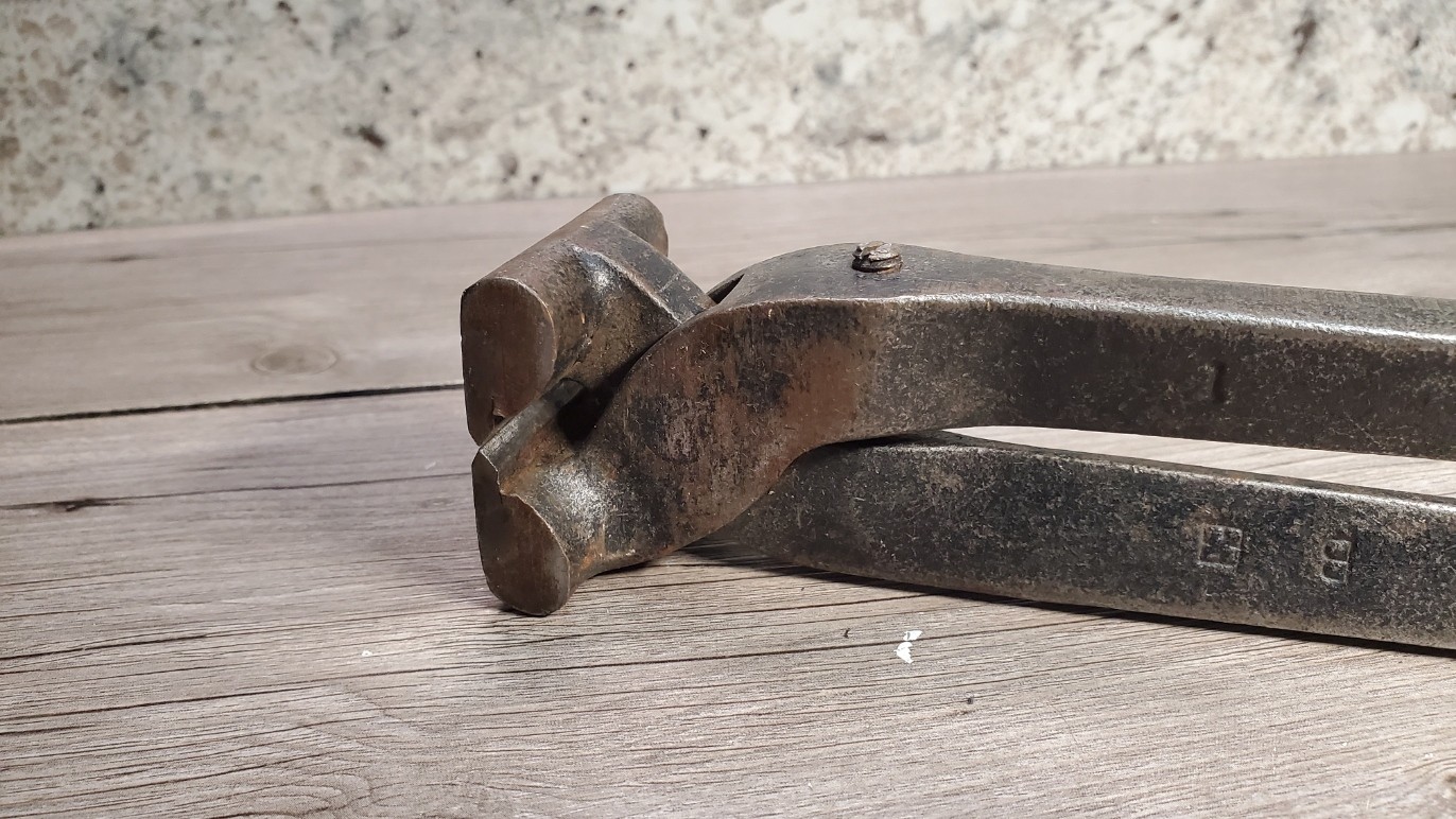 Antique Todd’s Pat No. 1 End Nippers Wire Cutting Pliers Replaceable Jaws USA