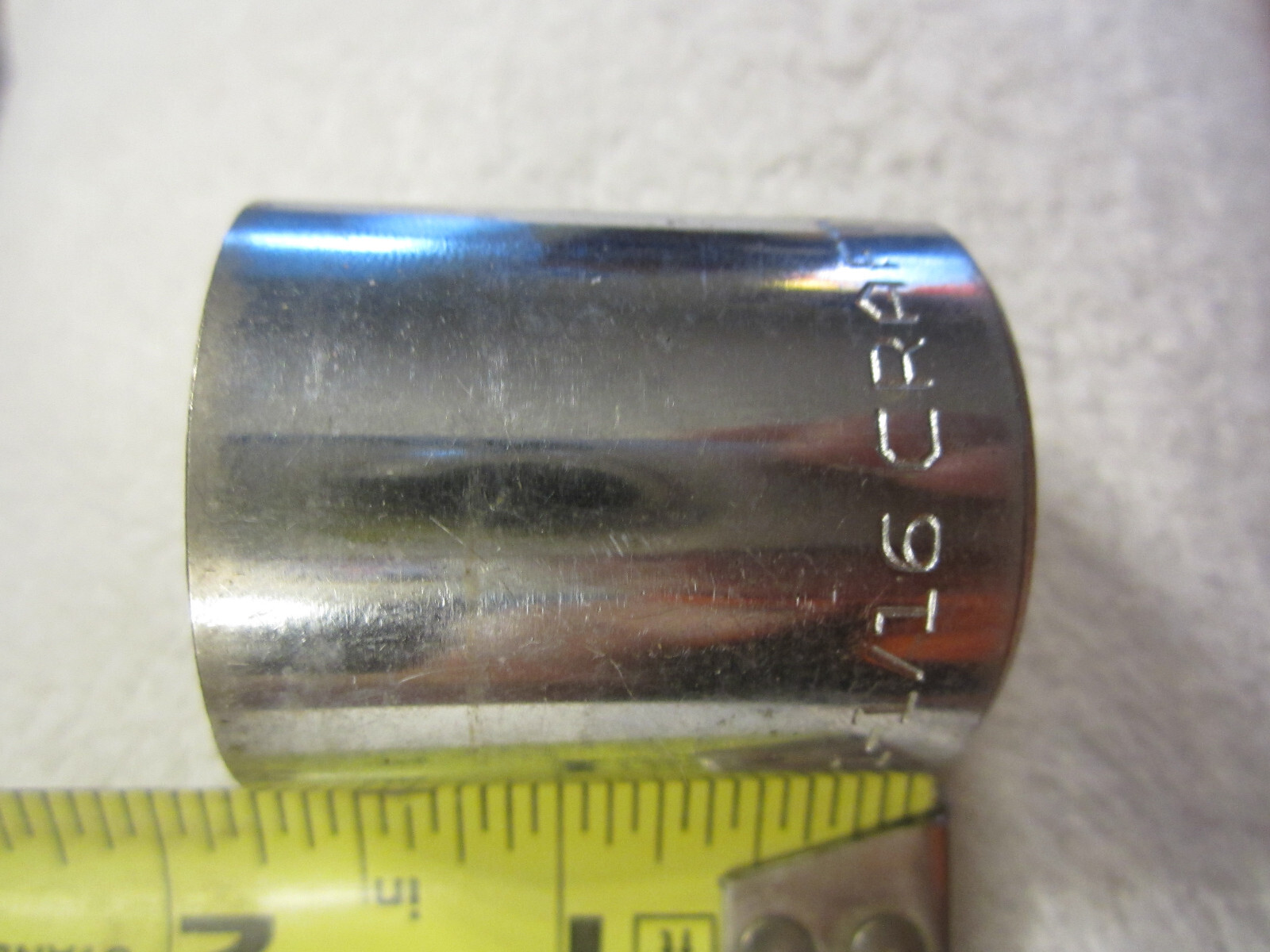 1 1/16″ Craftsman USA 12 Point 1/2″ Dr Chrome Socket =v= VTG tool