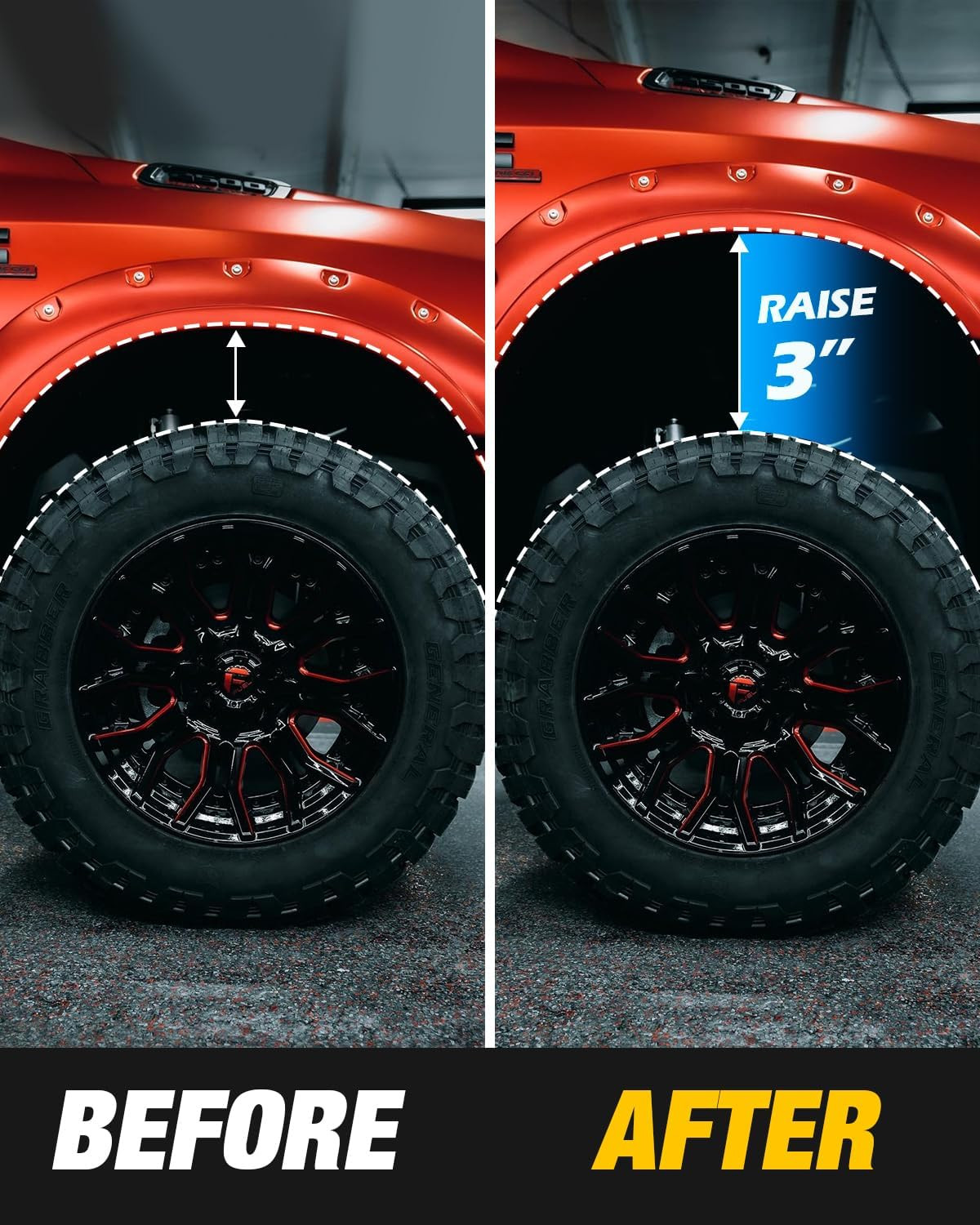 Lift Kits for F150, 3″ Front Chassis Leveling Lift Kit for 2004-2023 Ford F150 2