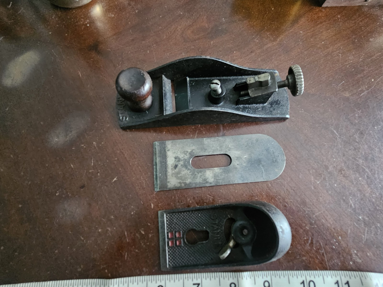 VINTAGE STANLEY FOUR SQUARE BLOCK PLANE No.220 SWEETHEART ERA 1920’s