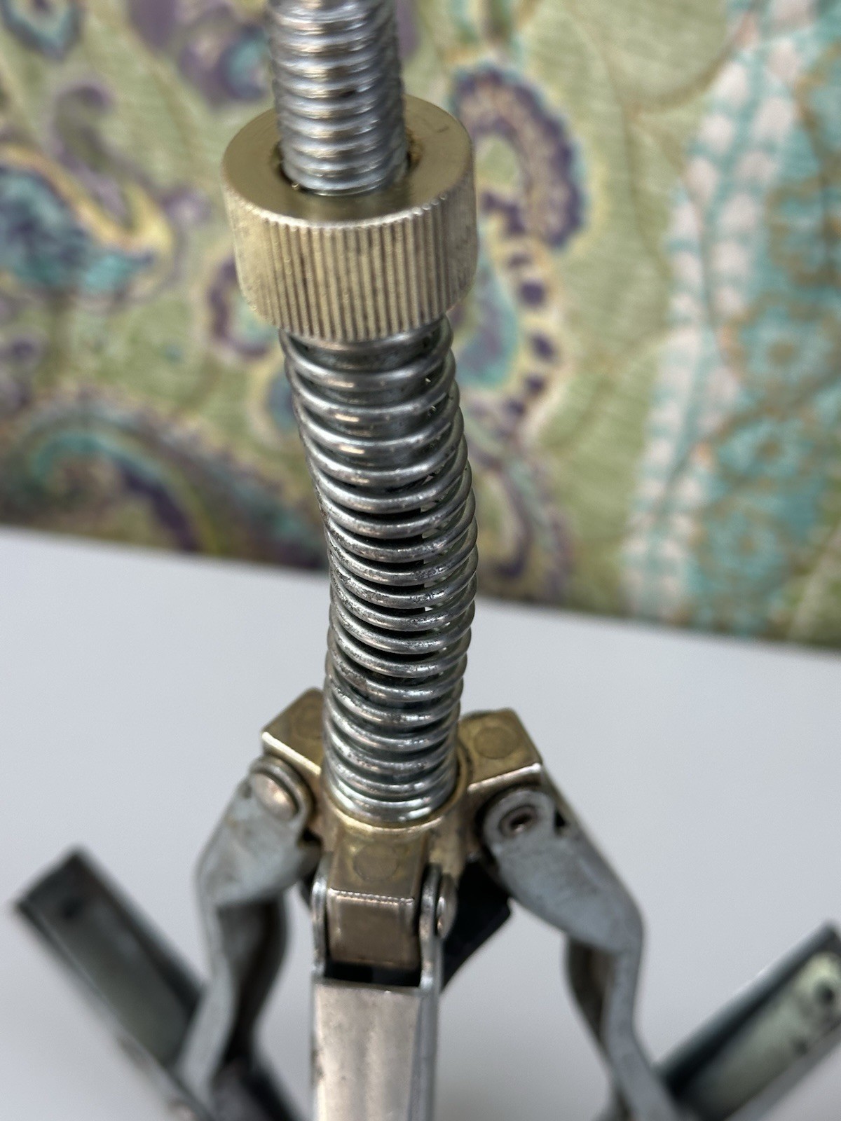 Large Vintage Cylinder Hone Hotrod Engine No Brand Heavy Stainless Color