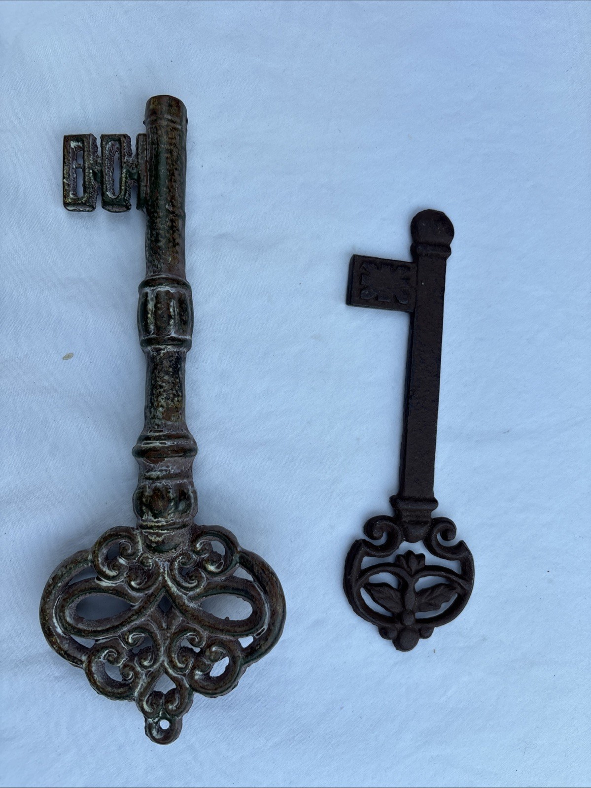 Victorian Master Door Skeleton Key Cast Iron Castle Cathedral Home Office Decor