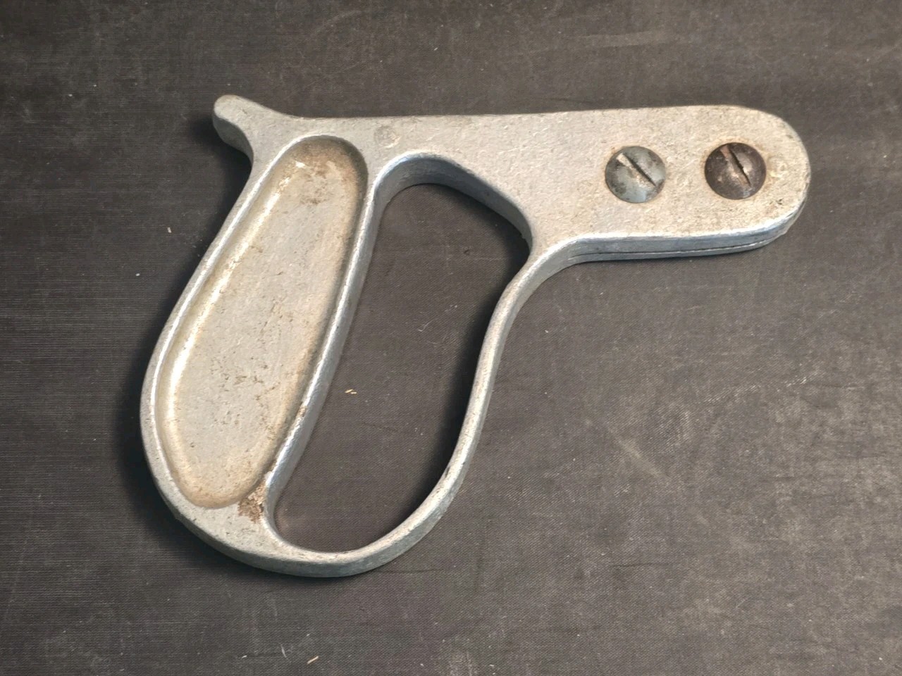 VINTAGE GUN / PISTOL SHAPED SAW HANDLE Tool Service Inc. Los Angeles Calif USA