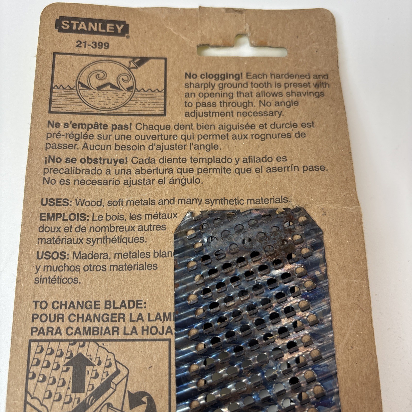 Stanley Surform Pocket Plane 6″ Long 21-399 New Made in USA