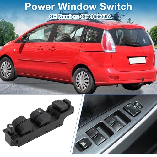Power Window Switch No.CC4366350A Window Control Switch for Mazda 5 2006-2010
