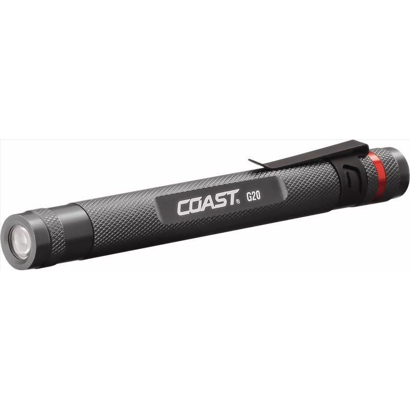 Coast TT7817CP Silver Aluminum 36 Lumens 1.5V Inspection LED AAA Flashlight